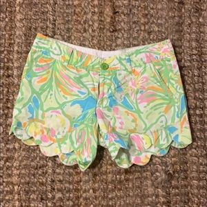 Lilly Pulitzer Buttercup Shorts elephant ears
